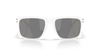 Oakley Holbrook Matte Clear Prizm Black Polarized Sunglasses 9102-AP-55