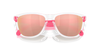 Oakley Frogskins Clear Prizm Rose Gold Polarized Sunglasses 9013-M9-55