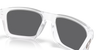 Oakley Holbrook Matte Clear Prizm Black Polarized Sunglasses 9102-AP-55